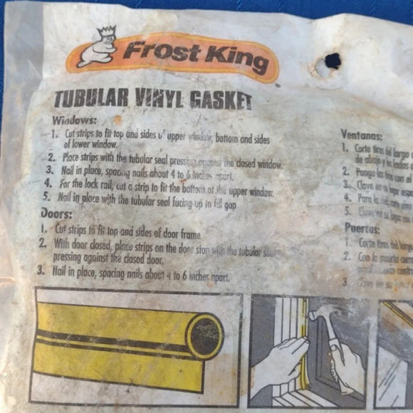 Vinyl Weatherproofing Gasket&Pair of Magnetic Vent Blockers - Picture 2 of 4